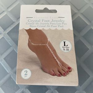 Victoria Lynn Crystal Foot Jewelry